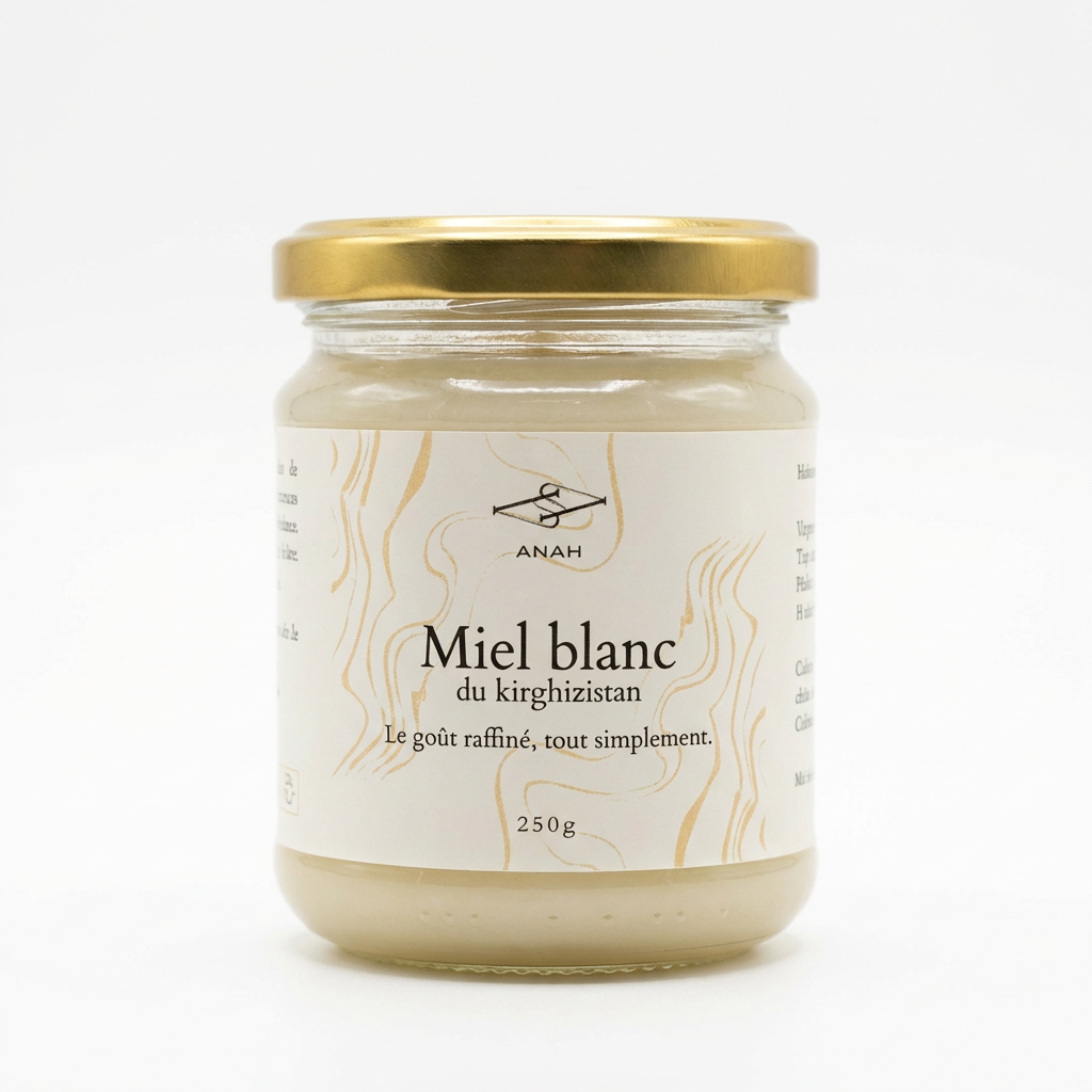 Miel blanc du Kirghizistan